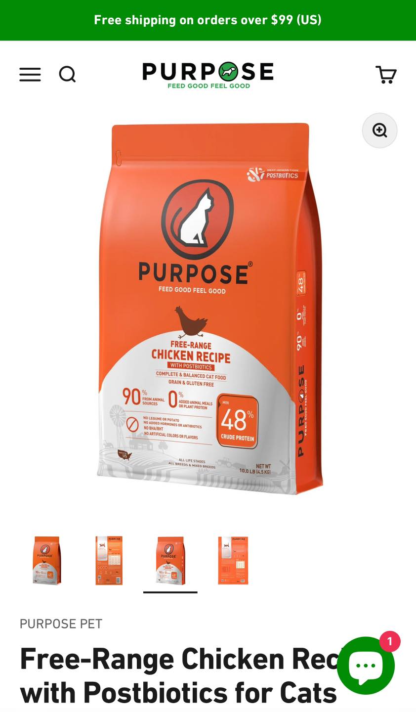 意外發現的低碳水飼料-Purpose(璞斯) - 第2張圖 意外發現的低碳水飼料-Purpose(璞斯)